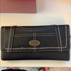 Born concept black wallet